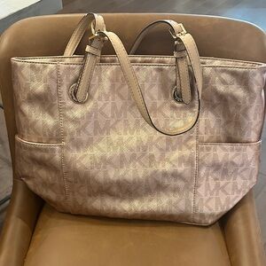 Michael Kors Blush Pink Signature Tote